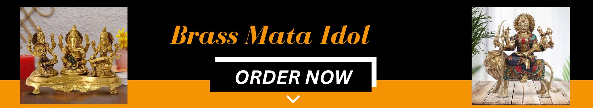 Shop New Products Website Banner Brown, White, Tan (1920 × 650 px) (1920 × 350 px)